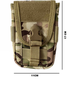 Тактичний підсумок Molle сумка органайзер для телефону Multicam - зображення 1