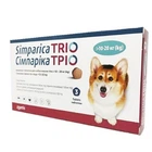 Сімпаріка ТРІО Zoetis 10,1-20 кг, 3 таб/уп