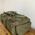Рюкзак-сумка тактична військова Green World хакі 80л - зображення 13