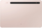 Tablet Samsung Galaxy Tab S8 (X700) Wi-Fi 128GB różowe złoto (TABSA1TZA0224) - obraz 7