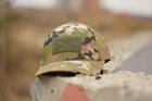 Кепка-бейсболка з ріп-стоп з липучкою спереду кепка тактична військова армійська камуфляжна мультикам - зображення 4