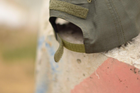Кепка-бейсболка из рип-стоп с липучкой спереди кепка тактическая военная армейская камуфляжная олива 1 - изображение 4