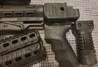 Оригінальний тюнінг (обвіс) комплект DLG Tactical для АК 74 чорний. - изображение 2