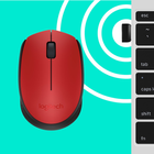 Mysz Logitech M171 Wireless czarno-czerwona (910-004641) - obraz 4