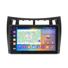 Штатная магнитола 9" Lesko для Toyota Yaris II 2005-2009 2/32Gb CarPlay 4G Wi-Fi GPS Prime IPS 8 ядер Тойота