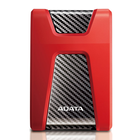 Жорсткий диск ADATA DashDrive Durable HD650 2TB AHD650-2TU31-CRD 2.5" USB 3.1 External Red - зображення 1