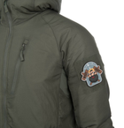 Куртка Wolfhound Hoodie - Climashield Apex 67G Helikon-Tex Alpha Green (Серый) XL Тактическая - изображение 4