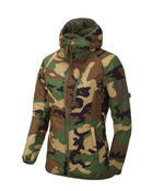 Куртка жіноча Wolfhound Hoodie Jacket Helikon-Tex US Woodland XL Тактична