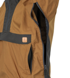 Куртка Woodsman Anorak Jacket Helikon-Tex Coyote/Ash Grey XL Тактична - зображення 10