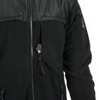 Куртка флисова Defender Jacket - Fleece Helikon-Tex Black XXL Тактическая - изображение 10
