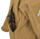 Куртка ветровка Gunfighter Jacket - Shark Skin Windblocker Helikon-Tex Coyote M Тактическая - изображение 4
