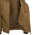 Куртка ветровка Gunfighter Jacket - Shark Skin Windblocker Helikon-Tex Coyote M Тактическая - изображение 7