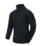 Кофта Alpha Tactical Jacket - Grid Fleece Helikon-Tex Navy Blue S Тактична чоловіча