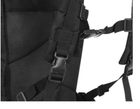 Универсальный рюкзак с отделами сумка на плечи ранец для выживания Черный 45л (Alop) максимальная вместительность надежность свобода передвижения уверенность в выживании - изображение 7