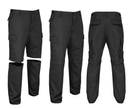 Трекінгові чоловічі штани штани BDU 2в1 Чорний розмір XL (Alop) ідеальний вибір для комфортного й універсального носіння в будь-яких умовах активного відпочинку та пригод - зображення 1