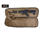 Чохол сумка для зброї GFC для гвинтівки Койот 960 мм (Alop) підсумок з міцного нейлону з пінопластовим наповнювачем для додаткового захисту - зображення 5