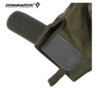 Захисні чоловічі армійські рукавички Dominator Tactical Олива XL (Alop) для армії, професійних операцій і тренувань, максимальний захист і продуктивність, безпека - зображення 7