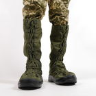 Тактичні Гамаші, Розмір XL(46-48) Бахіли Утеплені Військові для Взуття Дощові для Захисту Хакі - зображення 3