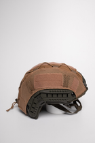 Тактический Кавер для Шлема FAST Размер XL Койот с сеткой с обеих сторон Маскировочный Чехол для Шлема - изображение 5