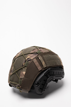Тактический Кавер для Шлема FAST Размер XL Мультикам с сеткой с обеих сторон Маскировочный Чехол для Шлема - изображение 6