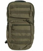 Тактичний Рюкзак Mil-Tec One Strap Assault Pack LG 29 л Olive (14059201) - зображення 1