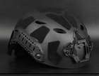 Страйкбольный шлем FAST SF SUPER HIGH CUT облегченная версия Black (Airsoft / Страйкбол) - изображение 1