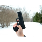 Дитячий Страйкбольний пістолет Glock 17 Galaxy G15 метал чорний - зображення 6