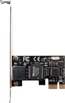 Мережева карта Frime PCI-E x1 Gigabit Ethernet RTL8111C (NCF-GbLanRTL02.LP)