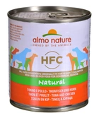 Вологий корм для собак Almo Nature HFC Dog Natural з тунцем і куркою 290 г (8001154124309) - зображення 1