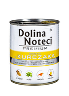 Mokra karma dla psów Dolina Noteci Premium z kurczakiem 800 g (5902921300014) - obraz 1