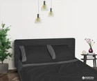 Комплект постельного белья Sonex Евро 205х225 Aero Black Diamond Премиум Сатин (SO102186)