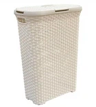 Корзина для белья Curver Natural Style 40 л Бежевая (3253920709004)
