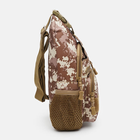 Тактическая сумка слинг рюкзак через плечо Monsen C1HSSA0708br Brown - изображение 4