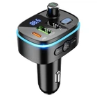 Трансмиттер FM модулятор HOCO E62 QC3.0.PD20W (Blueutooth 5.0, MP3,1USB, Type-C, LED) Black