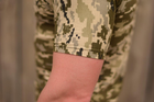 Тактическая мужская футболка 48 размер M военная армейская хлопковая футболка цвет пиксель для ВСУ 27-114 - изображение 4