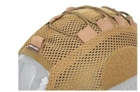 Защитный кавер (чехол) на шлем каску Fast сетка (Койот) - изображение 5