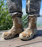 Водонепроницаемые Берцы Облегченные Ботинки Тактические Военные Армейские Ботинки Берцы На Шнуровке 45 Размер - изображение 6