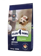 Сухой корм для взрослых собак Club 4 Paws Премиум для малых пород со вкусом утки