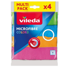Ściereczka z mikrofibry Vileda Microfibre Color 4 szt (4023103192577) - obraz 1