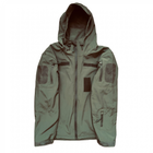 Куртка софтшелл олива тактична куртка Soft Shell непромокаюча армійська куртка для військових розмір 4XL - изображение 6