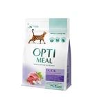 Сухий корм Optimeal Adult Cat Duck Hairball Control