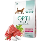 Сухой корм для кошек Optimeal Extra Taste с высоким содержанием телятины