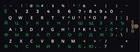 Наклейка на клавиатуру Украинский/Английский/Русский XoKo XK-KB-STCK-SM 48 клавиш