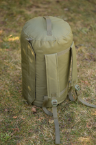 Военный баул на 35 литров армейский ВСУ тактический сумка рюкзак баул походный для вещей цвет олива/хаки - изображение 6