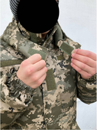 Куртка-бушлат военная мужская тактическая водонепроницаемая ВСУ (ЗСУ) 20222115-58 9409 58 размер - изображение 3