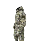 Чоловічий тактичний костюм ріп-стоп на флісі ЗСУ Мультикам 20222170-58 9982 58 розмір хакі - зображення 4