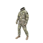 Чоловічий тактичний костюм ріп-стоп на флісі ЗСУ Мультикам 20222170-58 9982 58 розмір хакі - зображення 5