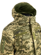 Куртка-бушлат военная мужская тактическая ВСУ (ЗСУ) Пиксель 20222060-52 8847 52 размер - изображение 3