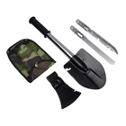 Туристический походный набор: лопата, топор, нож, пила 4в1 VST + чехол - изображение 1