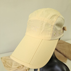 Кепка із захистом тактична капелюх від УФ-променів із захистом шиї від сонця рибацька кепка ARCTERYX Бежева (АН-1625) - зображення 5